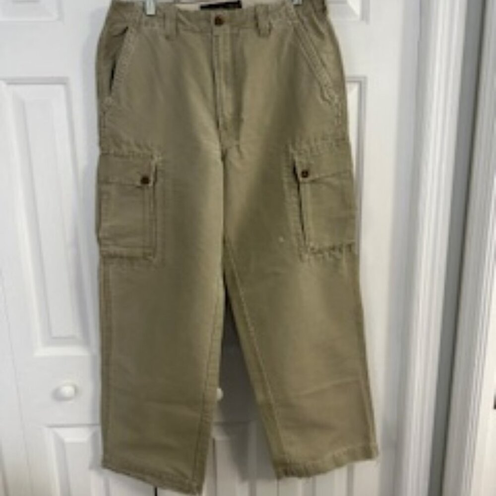 Vintage 90's Mens Abercrombie & Fitch Reliable Outdoor Goods Cargo Pants